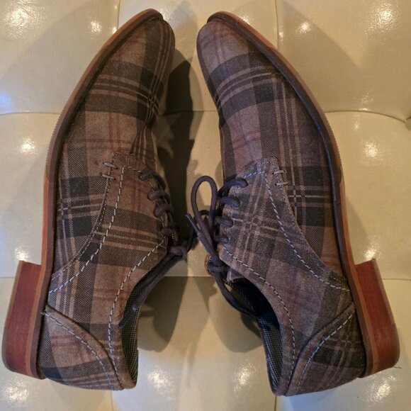 Steve Madden Plaid Oxford size 7, used